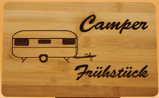 Frühstücksbrett  Camping Wohnwagen