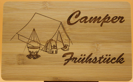 Frühstücksbrett  Camping Zelt