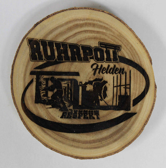 Rindenholz Motiv Ruhrpott Helden