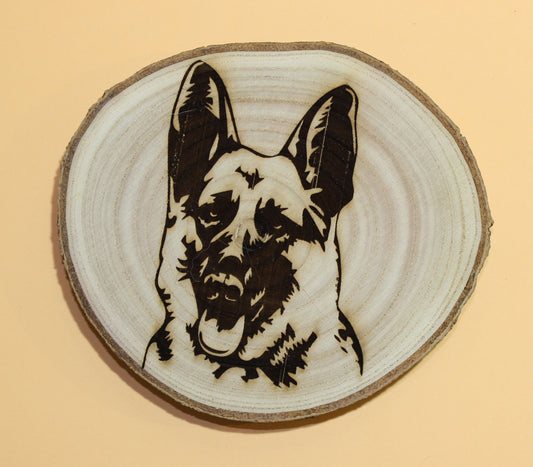 Rustikale Baumscheibe „Bester Freund“