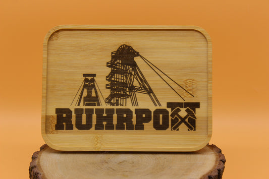 Bambus-Servierbrett „Ruhrpott“ – Ein Stück Heimat für Ihren Tisch