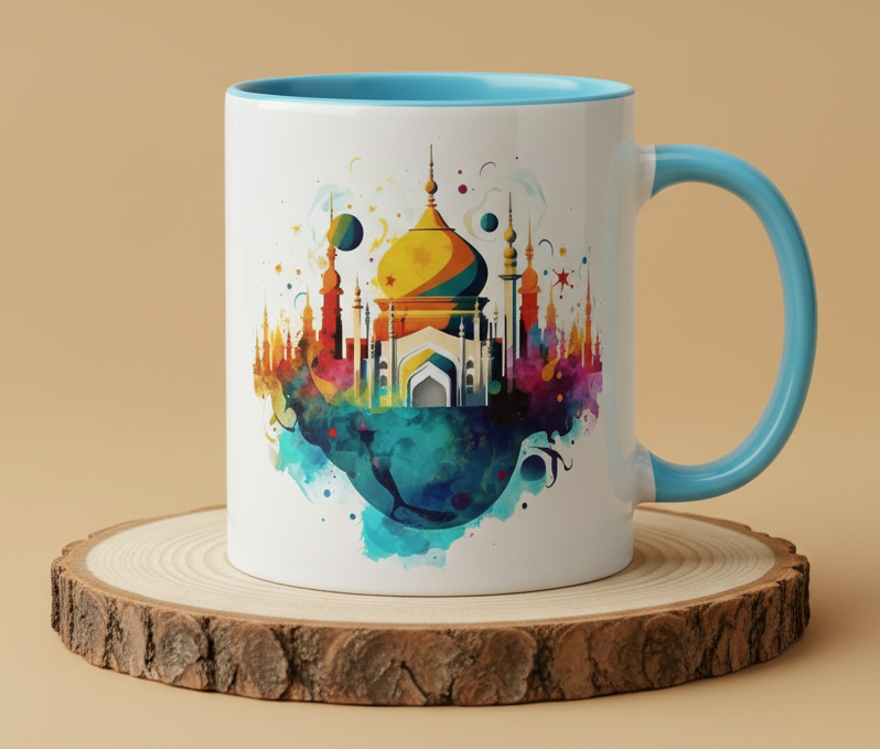 Keramiktasse Motiv Islam
