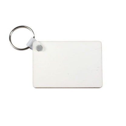 MDF Schlüsselanhänger Rechteck bedruckbar