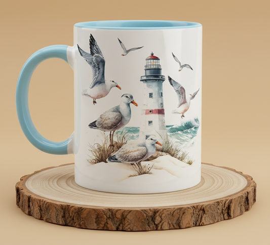 Keramiktasse Maritimes Flair