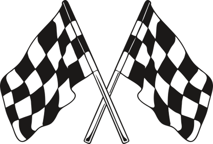 Aufkleber Vinylfolie Racing Rennen Rennflagge Tribal Decal Auto KFZ
