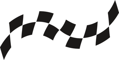 Aufkleber Vinylfolie Racing Rennen Rennflagge Tribal Decal Auto KFZ