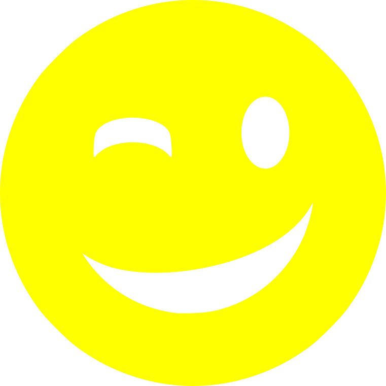 Aufkleber Smiley
