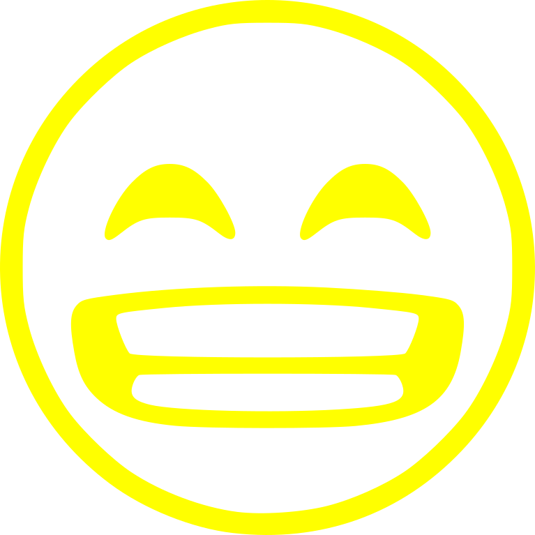 Aufkleber Smiley