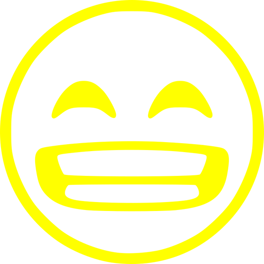 Aufkleber Smiley