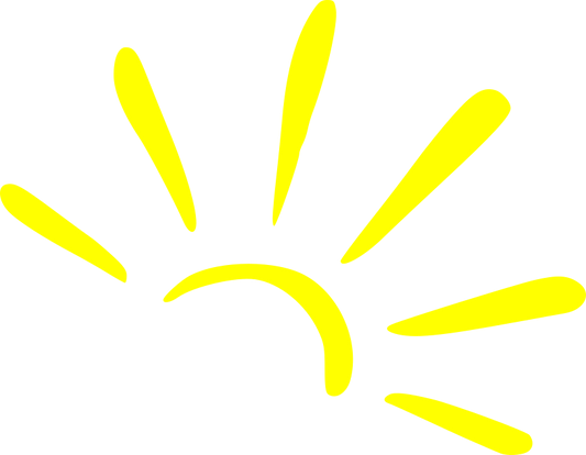 Aufkleber Sonne