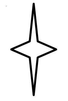 Aufkleber Sterne