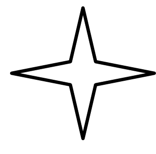 Aufkleber Sterne
