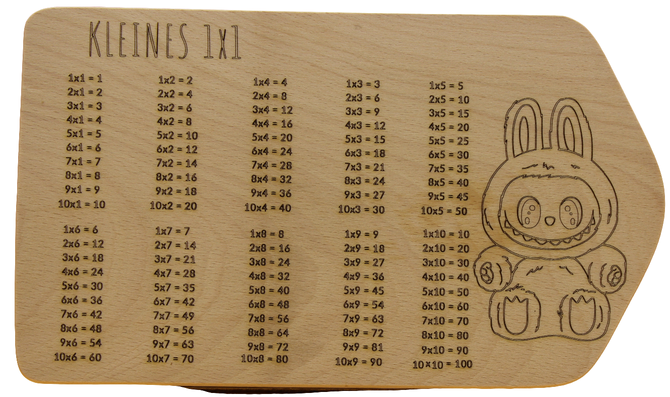 Frühstücksbrett kleines 1x1