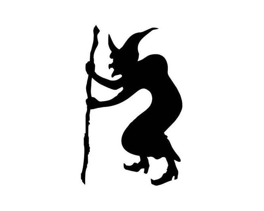 Aufkleber Hexe (Kopie)