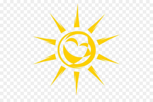 Aufkleber Sonne